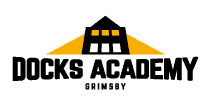 Docks Academy's full logo for website footer